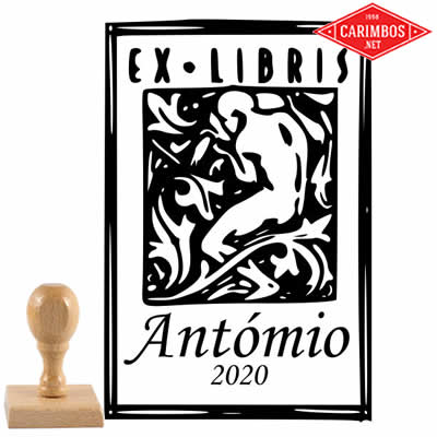 carimbo-de-madeira-exlibris-antonio